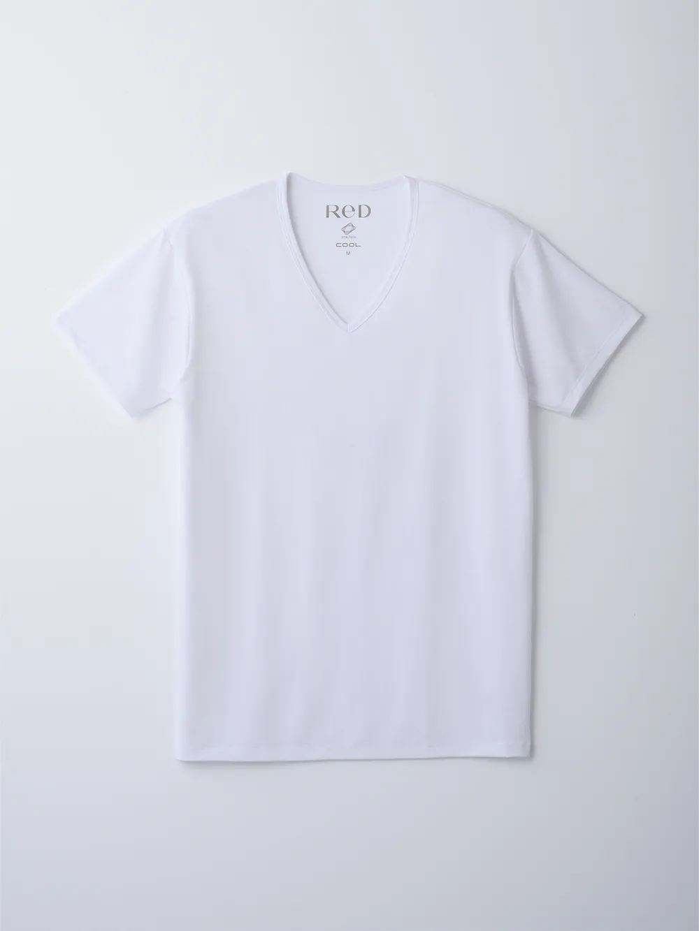 ReD バイタルテック Vネックインナー半袖(COOL) ホワイト L