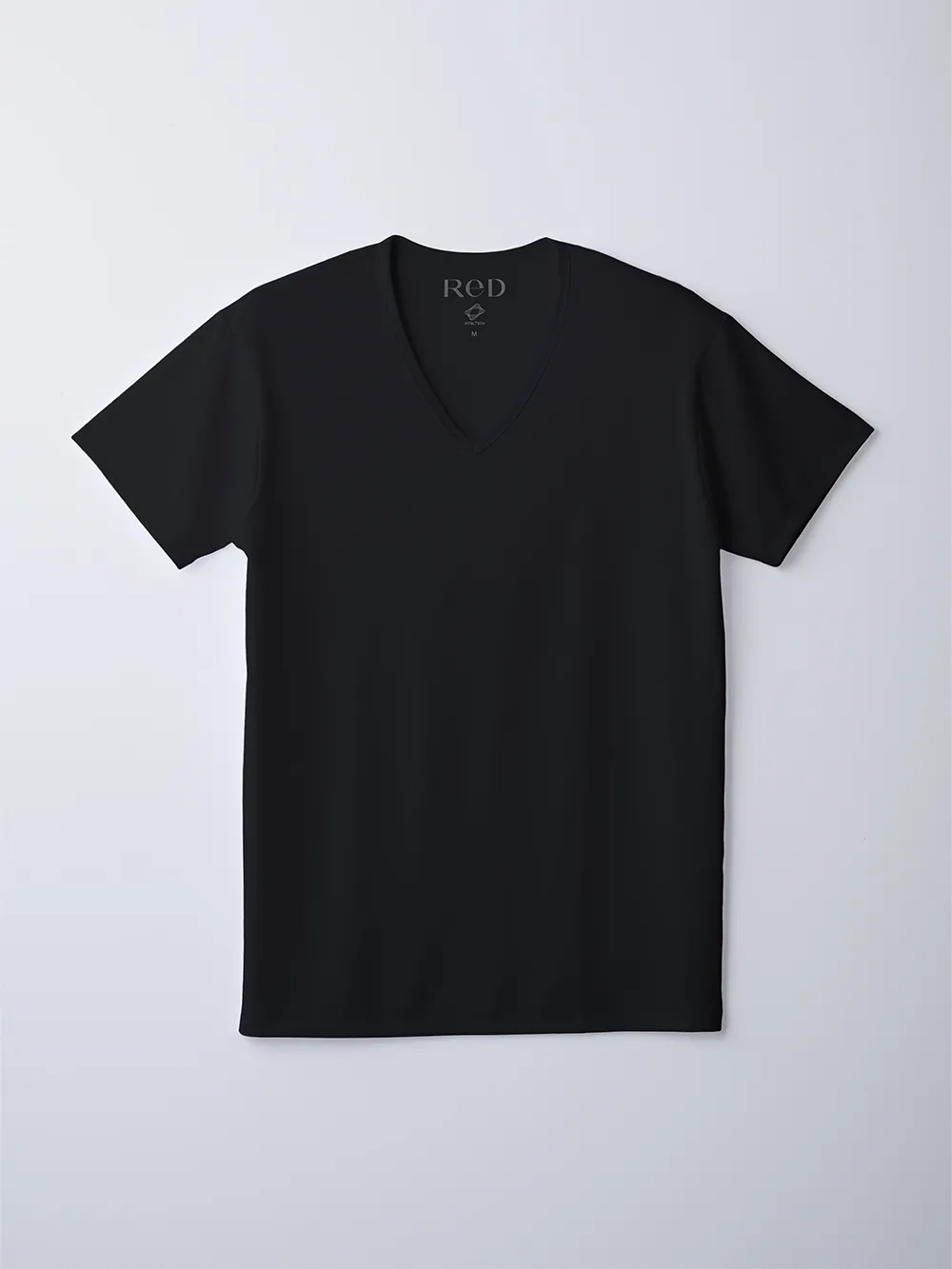 ReD バイタルテック Vネックインナー半袖 ブラック S
