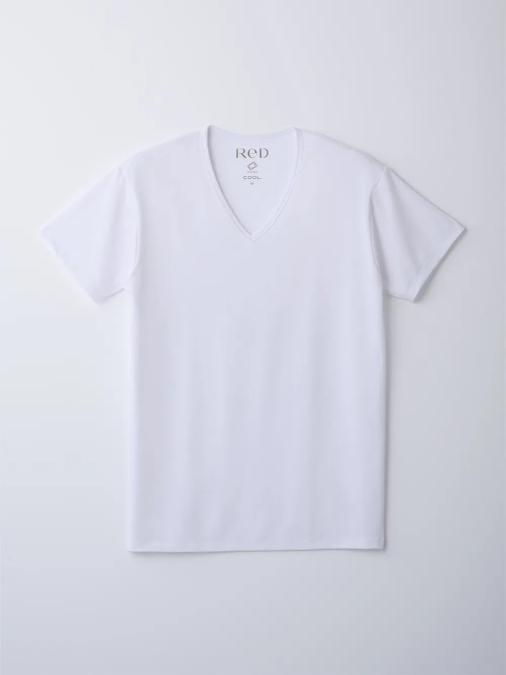 ReD バイタルテック Vネックインナー半袖(COOL) ホワイト L