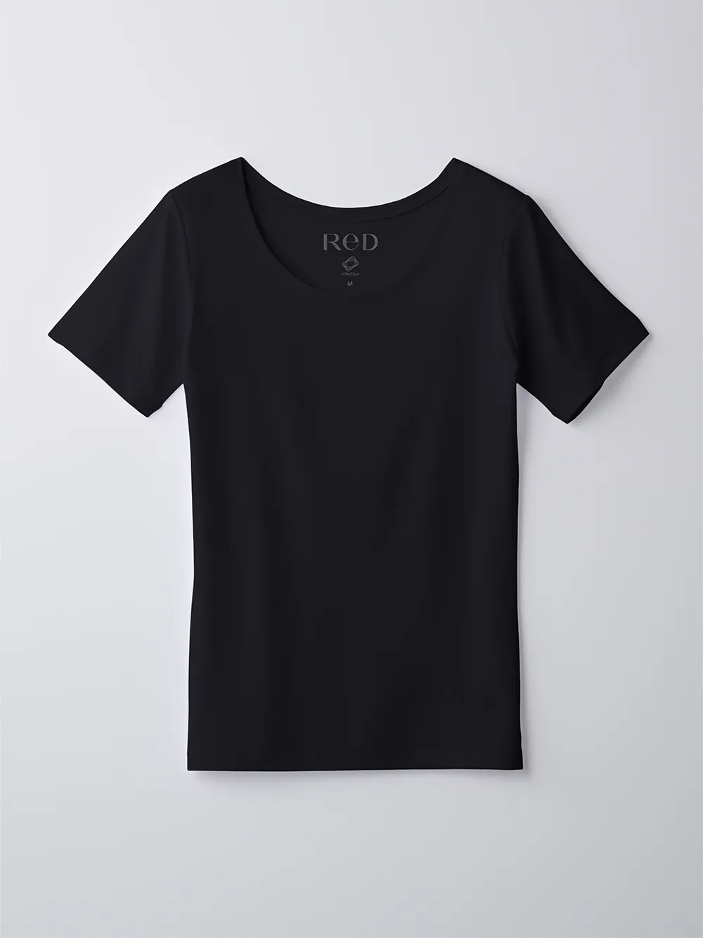 ReD バイタルテック Uネックインナー半袖 ブラック L