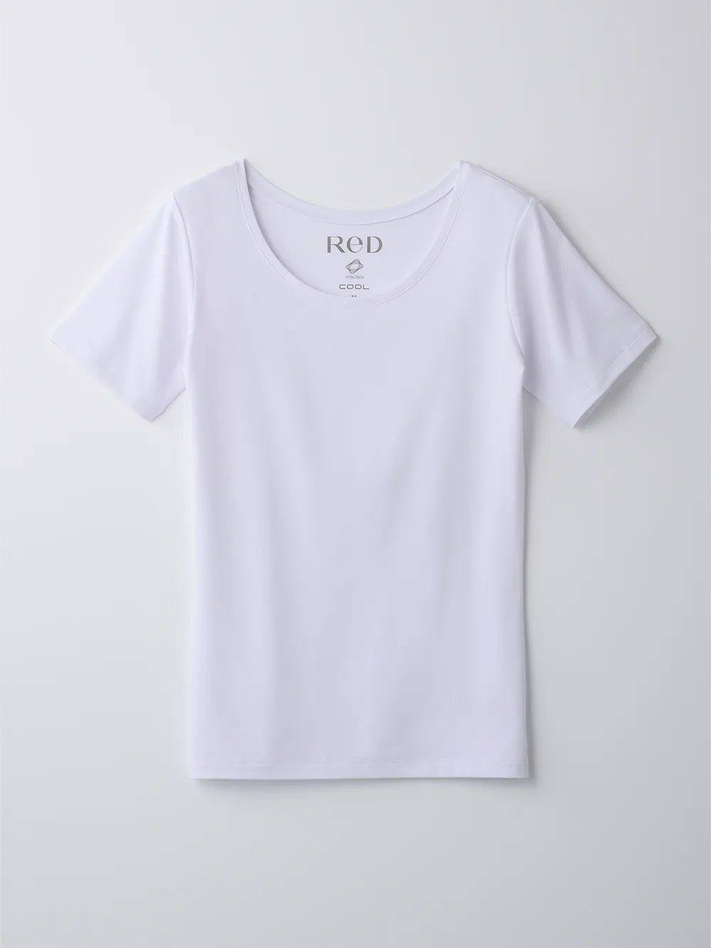 ReD バイタルテック Uネックインナー半袖(COOL) ホワイト L