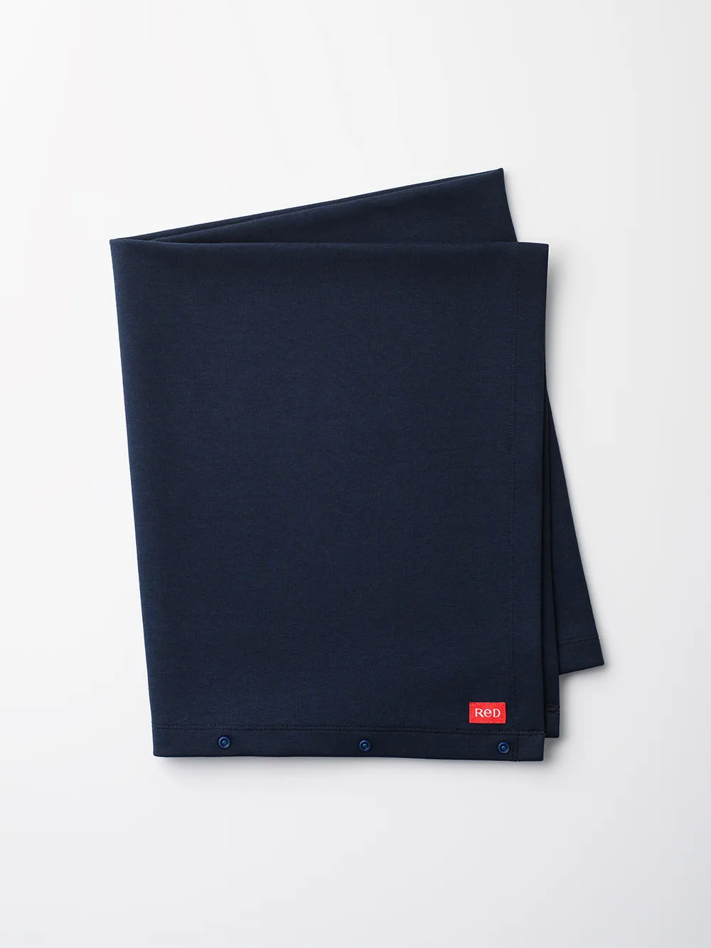 ReD バイタルテック ダンボールニット ブランケット ネイビー 135×80cm