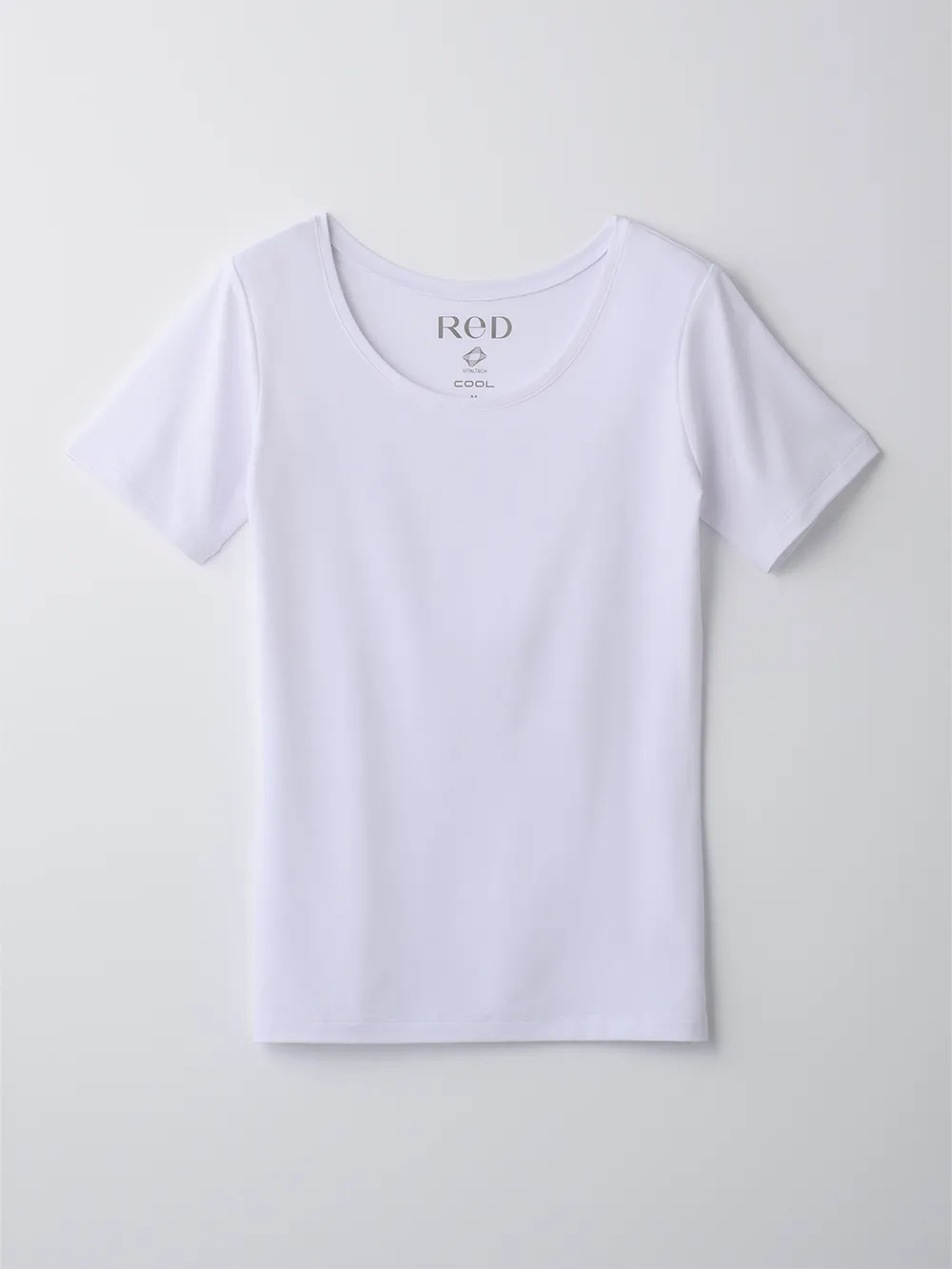 ReD バイタルテック Uネックインナー半袖(COOL) ホワイト L