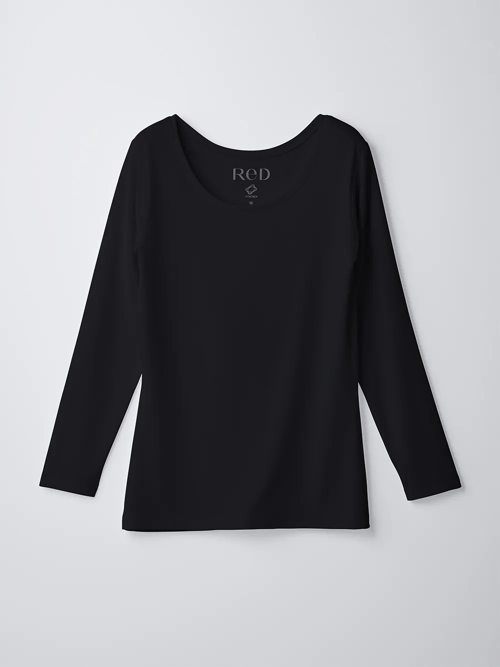 ReD バイタルテック Uネックインナー長袖 ブラック L