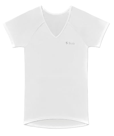 インナーウェア VネックT（半袖） ホワイト