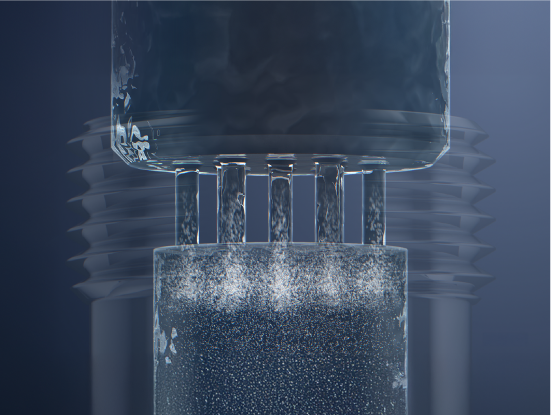 スパイラルキャビテーション