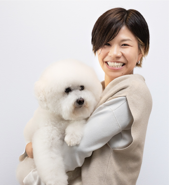 写真：トリミングサロンオーナー