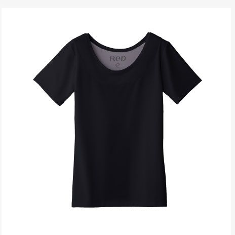 写真：つらいコリを集中リカバリー コリ改善ウェアのReD